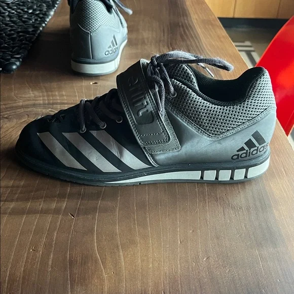 ADIDAS POWERLIFT WEIGHTLIFTING SHOES - Picture 4 of 9